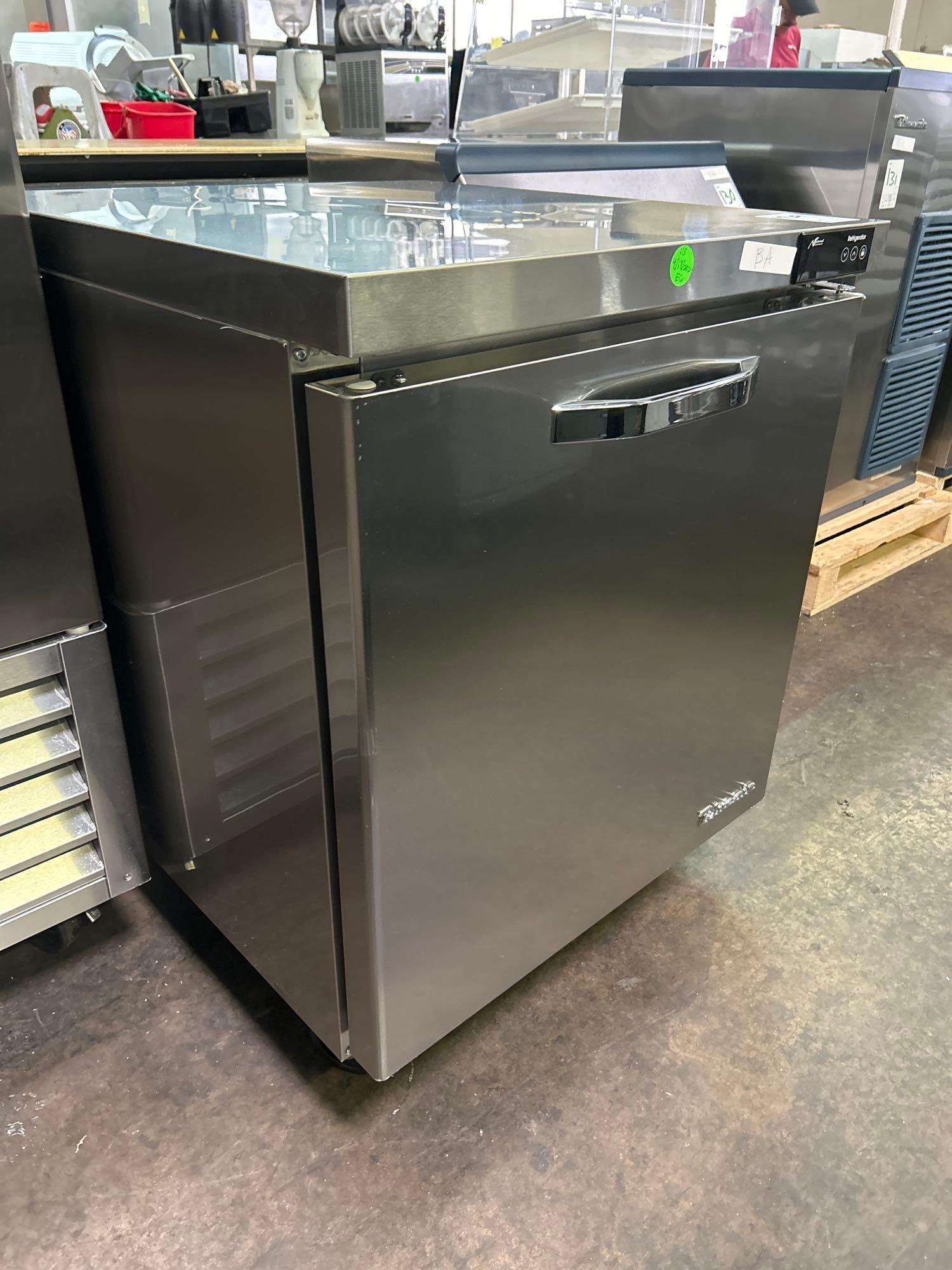 Never Used Blue Air 28 in. Undercounter Refrigerator