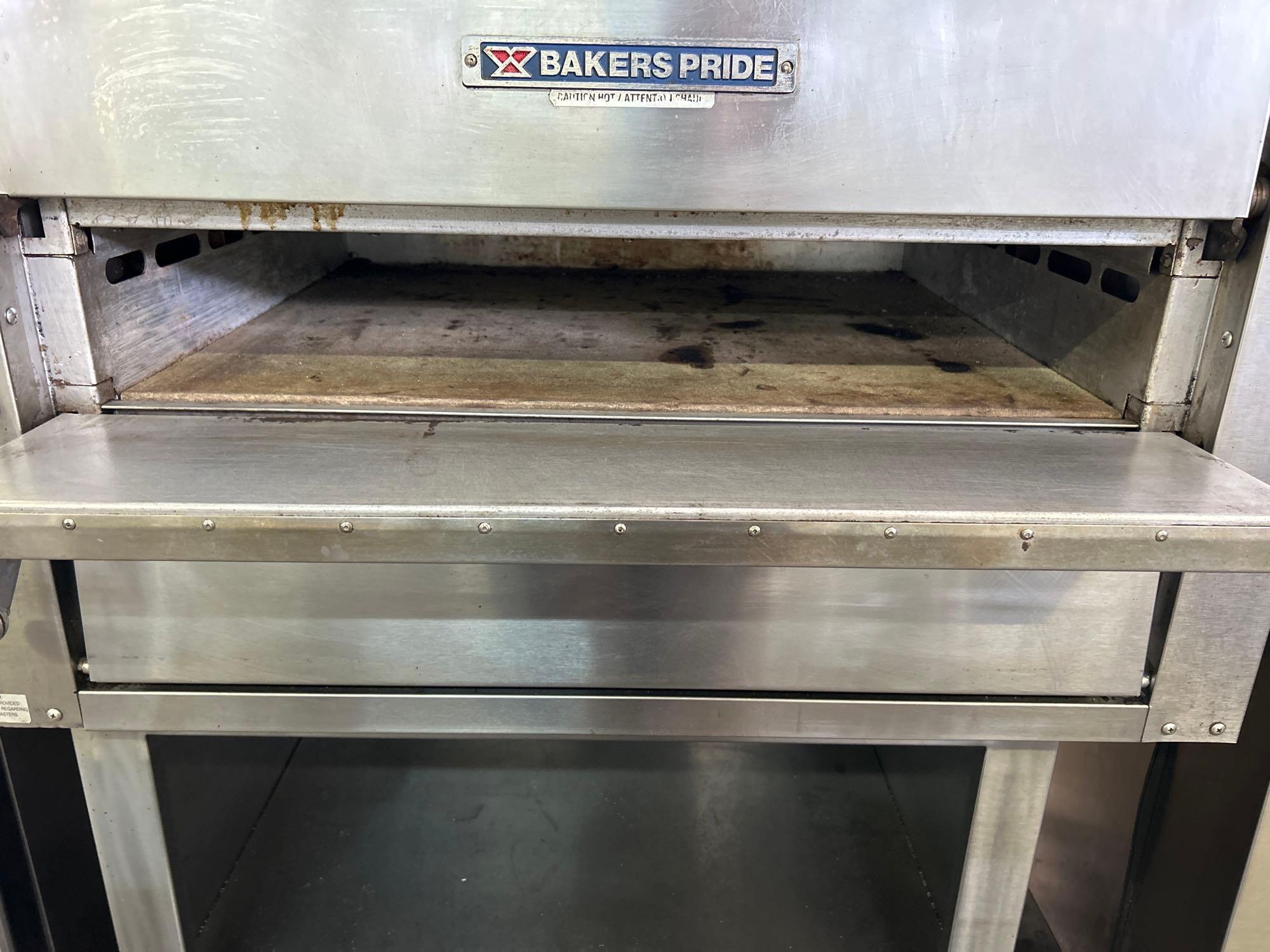 Bakers Pride Mdl. GP61 Two Door Countertop Gas Pizza Oven