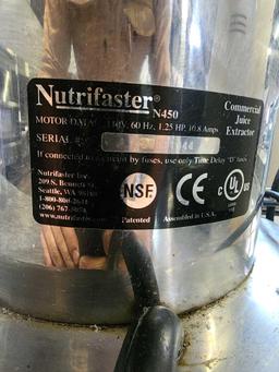 Nutrifaster Mdl. N450 High Speed Juicer