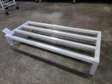 Winco 48 in. x 20 in. Aluminum Dunnage Rack