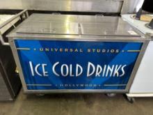 48 in. x 30.5 in. Cold Beverage Cart