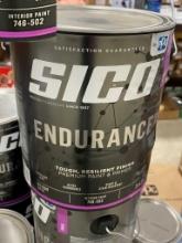 4 GALLONS OF SICO INTERIOR WHITE PAINT
