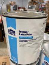 4 GALLONS OF EGGSHELL INTERIOR PAINT