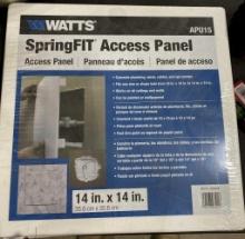 2 SPRING-FIT ACCESS PANELS