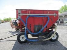 RED GRAVITY WAGON W SEED VAC SYSTEM
