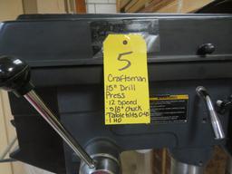 Craftsman 15" Floor Drill Press