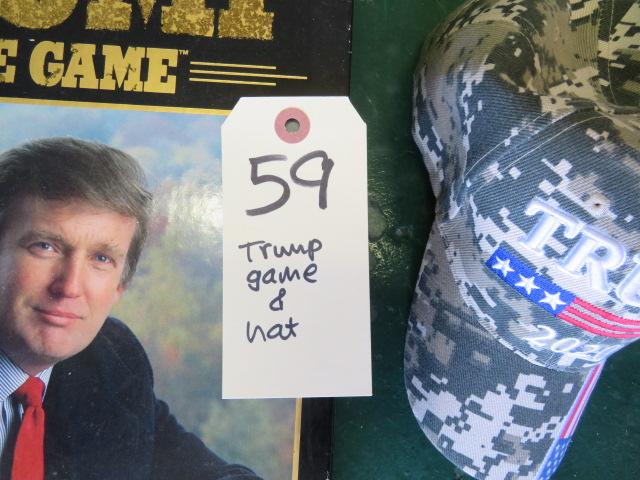 Donald Trump book & Hat