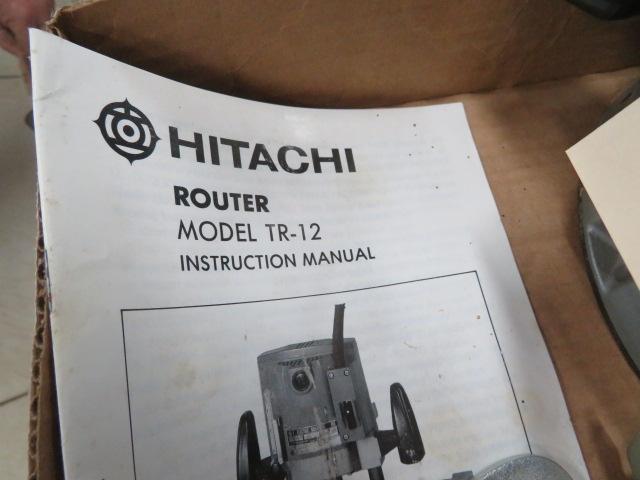 Hitachi TR-12 Router