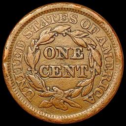 1856 Braided Hair Large Cent NEARLY UNCIRCULATED
