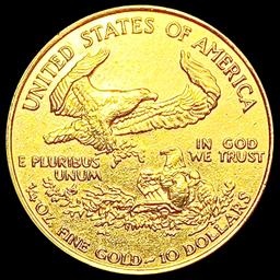 1995 US 1/4oz Gold $10 Eagle SUPERB GEM BU