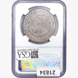1879 Morgan Silver Dollar NGC AU55