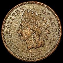 1863 Indian Head Cent CHOICE AU