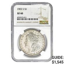 1903-S Morgan Silver Dollar NGC XF40
