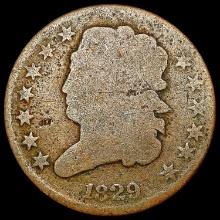 1829 Classic Head Half Cent NICELY CIRCULATED