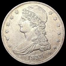 1838 Capped Bust Half Dollar CLOSELY UNCIRCULATED