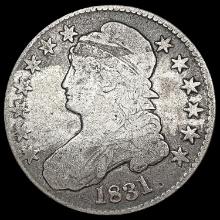 1831 Capped Bust Half Dollar NICELY CIRCULATED