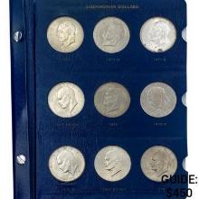 1971-1978 Eisenhower Dollar Set W/Proofs [32 Coins