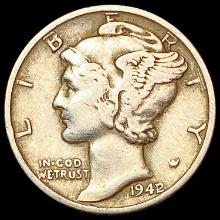 1942/1 Mercury Dime CLOSELY UNCIRCULATED