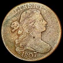 1807/6 Draped Bust Cent NICELY CIRCULATED