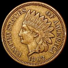 1862 Indian Head Cent CLOSELY UNCIRCULATED