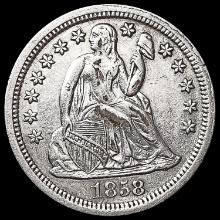 1858 Seated Liberty Dime CLOSELY UNCIRCULATED