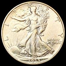 1935-D Walking Liberty Half Dollar CLOSELY UNCIRCU