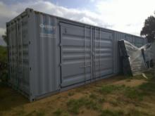 40FT SEA CONTAINER W/ 2 SIDE DOORS- 1 TRIP