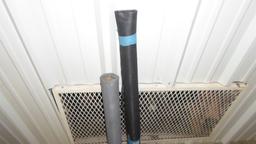 rolled window screen, two nice large rolls of screen longest is over 3ft wide