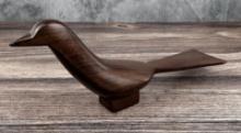 Mexican Ironwood Roadrunner Carving
