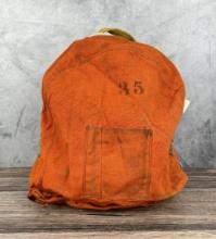 USAF US Air Force Orange Helmet Bag