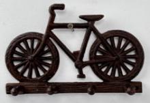 Cast Iron Bicycle Coat Hook