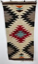 Navajo Indian Saddle Blanket Rug Eye Dazzler