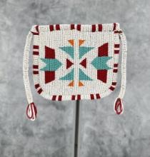Montana Crow Native American Indian Belt Pouch