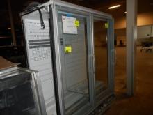 FROZEN FOOD GLASS DOORS (SHELVES MISSING MAY BE MISSING OTHER PARTS) NO END