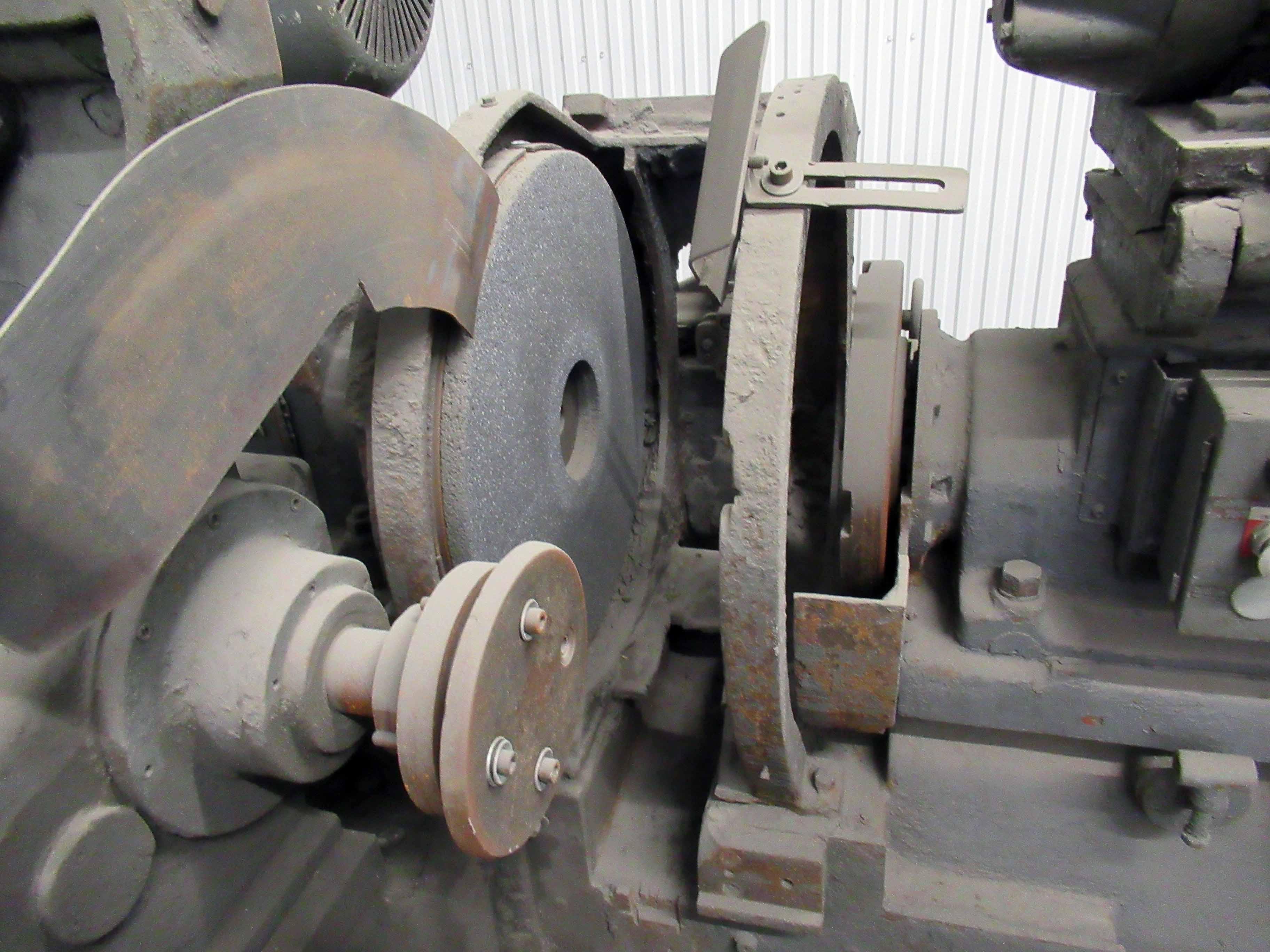 DOUBLE DISK GRINDER, GARDNER MDL. 125, (2) 26" grinding wheels, (2) 30 HP d