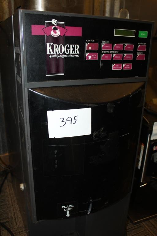 Kroger Coffee Vending Machine