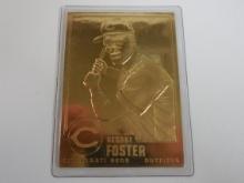 1990S DANBURY MINT GEORGE FOSTER 22K GOLD CARD
