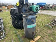 60 Gallon Vertical Air Compressor With 10 Hp 1 Phase Motor