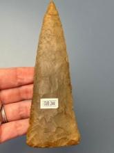 XL 6" Cobbs Blade, Found in Wayne Co., Tennessee, Comes with Davis COA