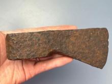 NICE 5 1/2" 1700's Hudson Bay Iron Trade Axe, Rarer Earlier Type, Ex: Dean Thomas of Fairfield, PA