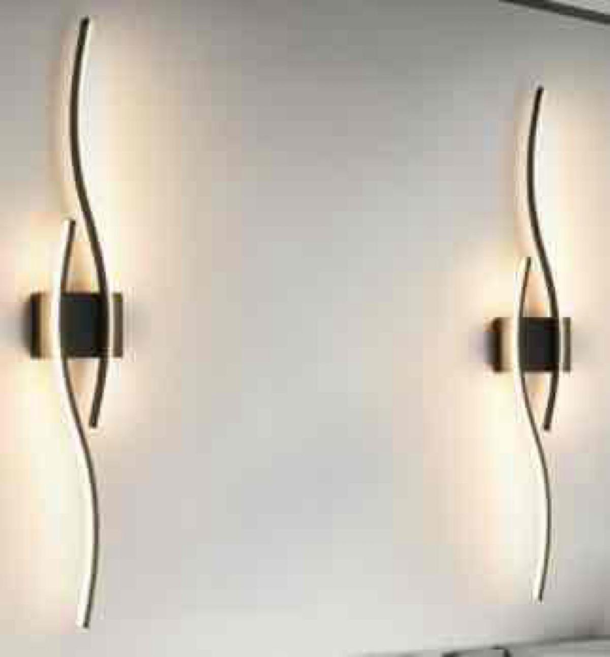 Daunton Modern Wall Sconce set of Two with Remote Control