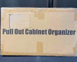 Kitstorack Pull Out Cabinet Organizer Fixed With Adhesive Nano Film