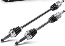 A-Premium Pair (2) Front CV Axle Shaft Assembly Compatible with Toyota Corolla 2009-2018