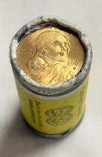 2000 Sacagawea Dollar U.S. Mint Wrapped $25 Roll (25-coins)