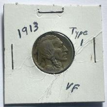 1913 Buffalo Nickel VF
