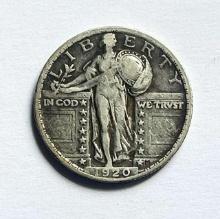 1920 Standing Liberty Silver Quarter Fine