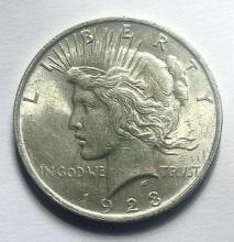 1923 Peace Silver Dollar MS58