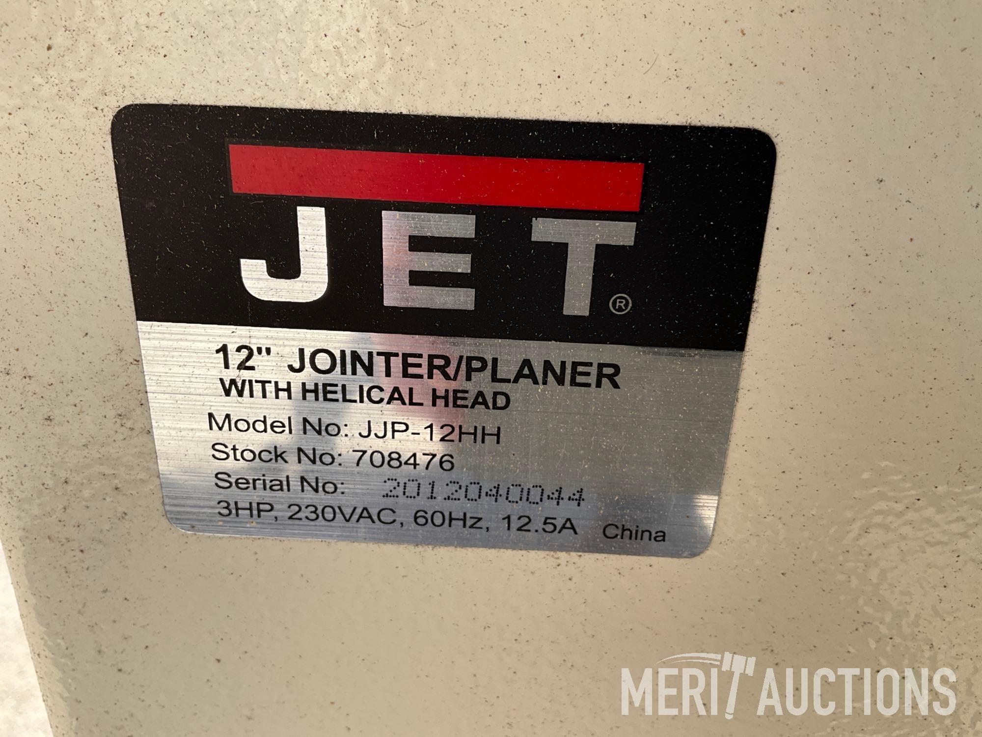 Jet JJP-1211 12in. jointer/ planer