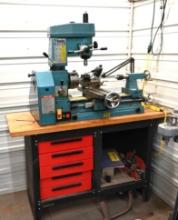 Smithy Lathe Drill Mill CB-1220 XL with table and tools