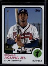 Ronald Acuna Jr. 2021 topps Heritage #111